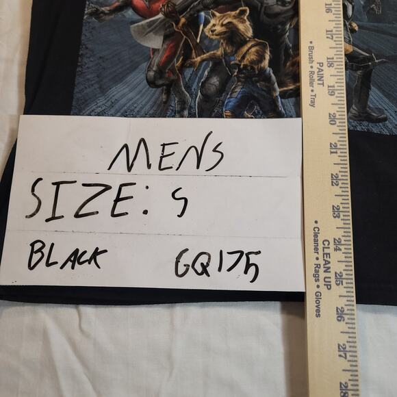 Marvel Avengers Endgame Casual T-Shirt Adult Mens Size Small S Black - Picture 7 of 9